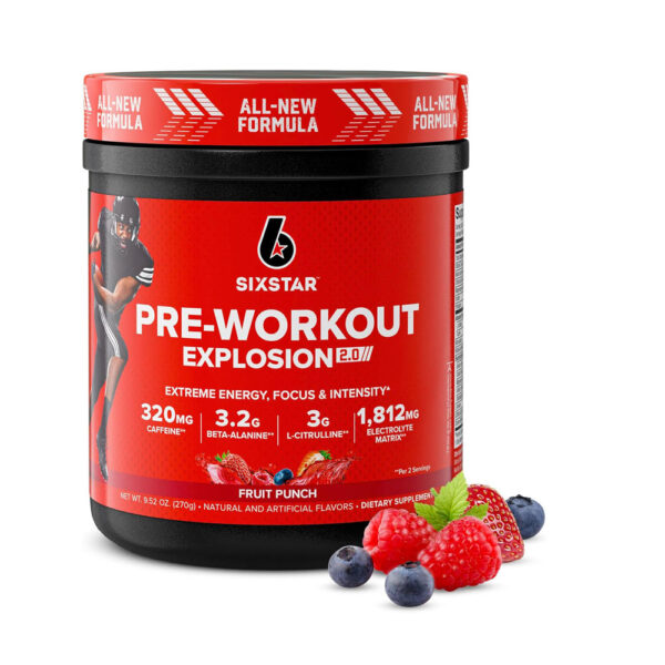 Six Star Pre-Workout Powder for Men & Women