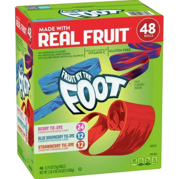 Fruit By The Foot, 0.75 oz, 48 count, Variety pack