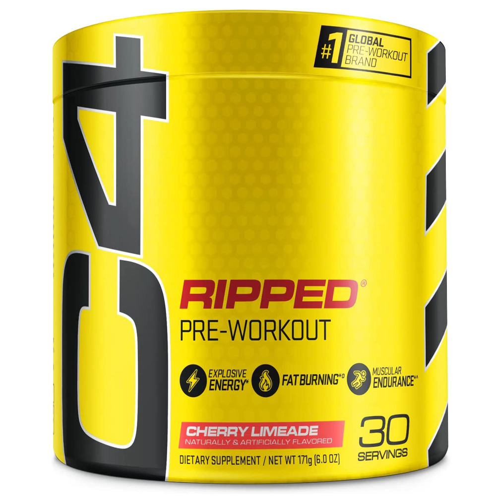 Cellucor-C4-Ripped-Pre-Workout1.jpg Cellucor C4 Ripped Pre Workout Powder Cherry Limeade - Image 1