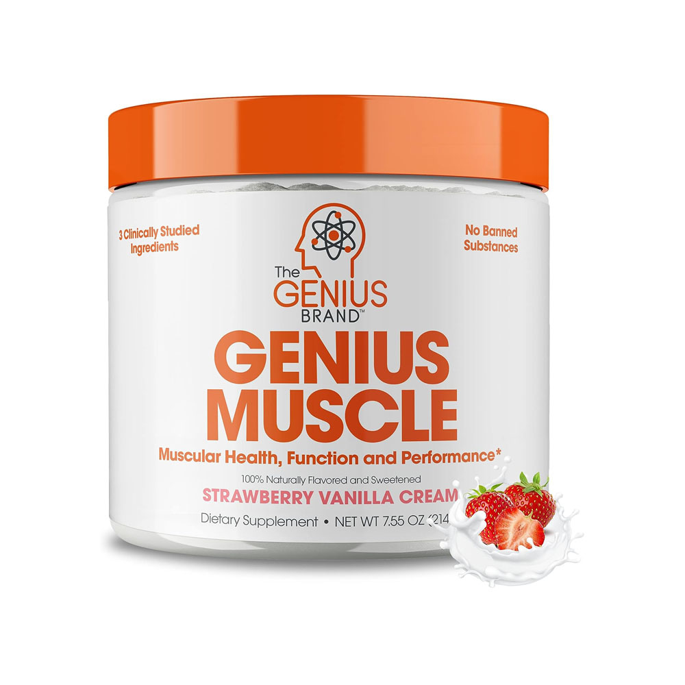 g1.jpg Genius Muscle Builder & Mass Gainer Supplement - Image 1