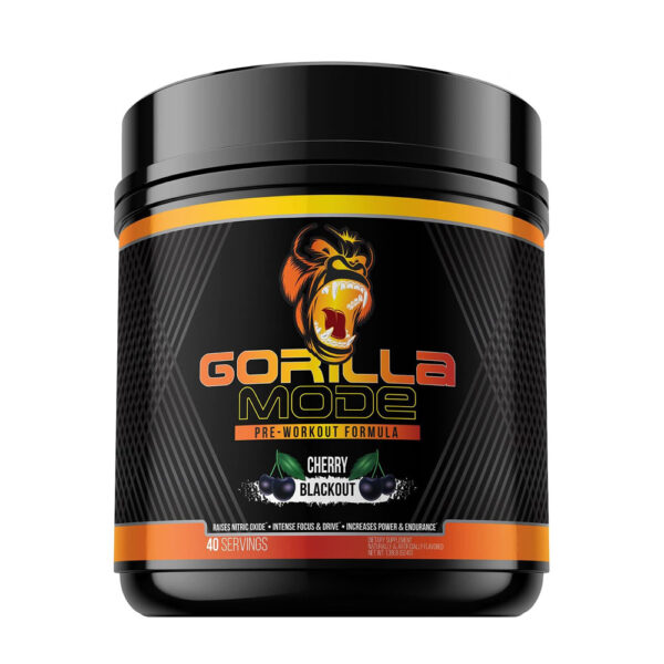 Gorilla Mode Pre Workout - Massive Pumps · Laser Focus